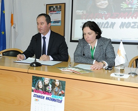Χαιρετισμός του Υπουργού Υγείας στη συνέντευξη Τύπου με την ευκαιρία της 29ης Φεβρουαρίου 2012 «Ημέρας Σπανίων Νοσημάτων», στη Λευκωσία
01/03/2012